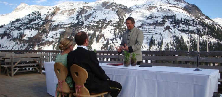 Heiraten in den Bergen